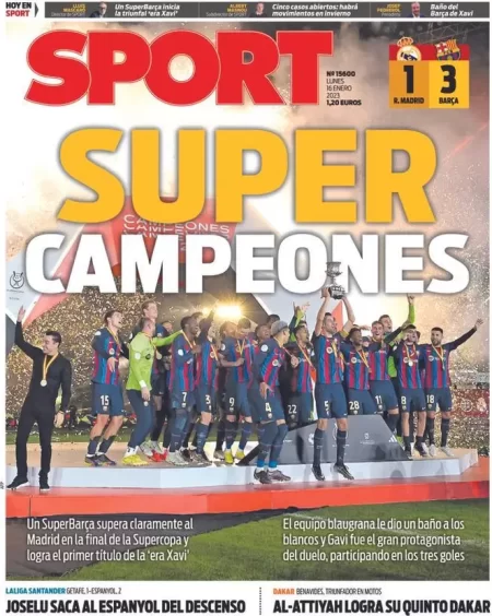 The Back Pages – Super Campeones