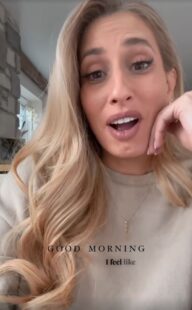 Stacey Solomon fears she’ll ‘sneeze’ baby out as she reaches final weeks of pregnancy with fifth child