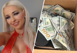 Anonymous fan sends Twitch streamer ,000 in cash for Brazilian butt lift
