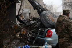 Ukraine ministers killed as helicopter comes down 