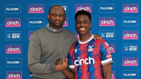Crystal Palace boss Patrick Vieira explains why he signed Arsenal star Albert Sambi Lokonga