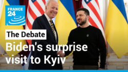 Message to Moscow: Biden’s surprise wartime visit to Kyiv