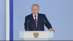 Putin slams West, casts Russia as victim in state-of-nation speech