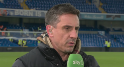 ‘He was sensational!’ – Gary Neville names two positives from Chelsea’s draw with Fulham
