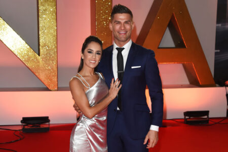 Janette Manrara beams as she offers first glimpse of baby bump after announcing pregnancy with Aljaž Škorjanec