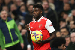 Thomas Partey remains an injury doubt for Arsenal’s clash vs Aston Villa