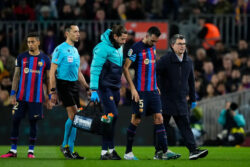 Sergio Busquets ankle injury makes him doubt for Manchester United Europa League clash