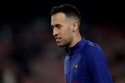 Barcelona star Sergio Busquets returns to squad ahead of Manchester United decider