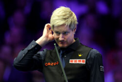 Neil Robertson out of two events with one defeat after whitewash loss to Dominic Dale