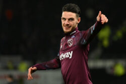 Arsenal, Chelsea and Manchester United warned that Declan Rice’s natural position may change