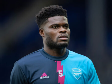 Thomas Partey missing again for Arsenal as Mikel Arteta makes two changes