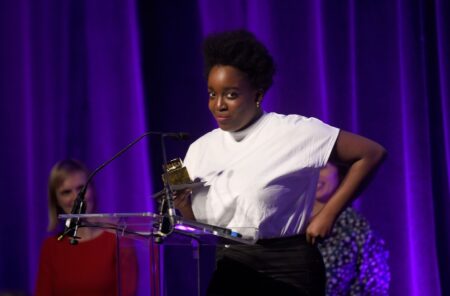 Lolly Adefope appears to make dig at Ricky Gervais as After Life beats Ghosts at National Comedy Awards