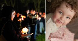 Community gathers for candlelit vigil for dog attack victim Alice Stones
