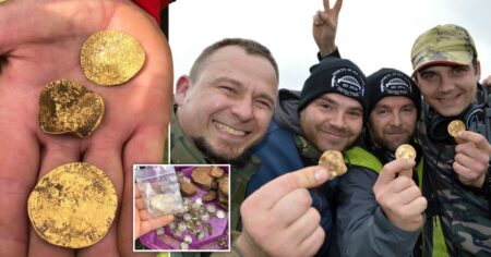 Medieval coin haul worth £150,000 unearthed by amateurs is declared treasure