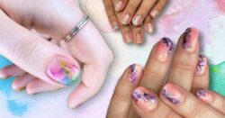 Watercolour nails are the new mani trend you don’t need a steady hand to master