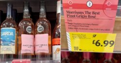 Morrisons offers ‘ridiculous’ 1p discount on bottle of wine