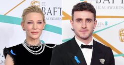 Cate Blanchett and Paul Mescal among stars making powerful statement at Baftas in support of refugees