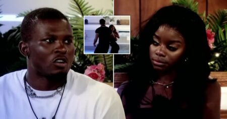 Love Island’s Tanya Manhenga rips into Martin Akinola after scorned ex brands her ‘liar’ in tense confrontation