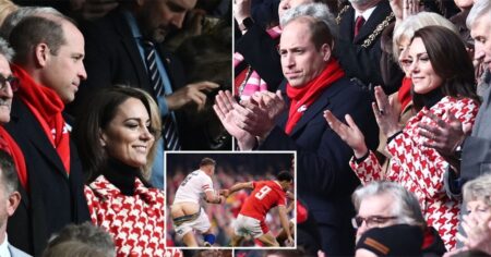 Kate comes out on top in battle of the Waleses at crunch Six Nations clash