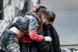 Tragedy in Syria and Turkey as earthquake survivors now face winter cold