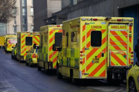 Which ambulance services are on strike today?