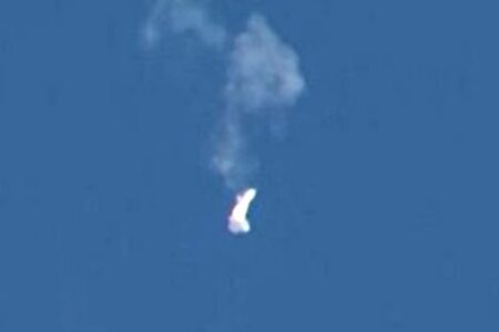 US shoots down Chinese ‘spy balloon’ over Atlantic Ocean