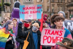 Activists on both sides of Gender Recognition debate rally in Glasgow