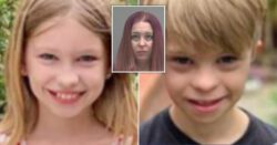Two missing kids found with their fugitive mom nearly a year later