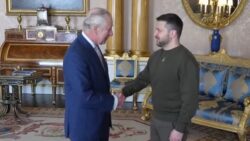 King Charles meets Zelensky for the first time at Buckingham Palace