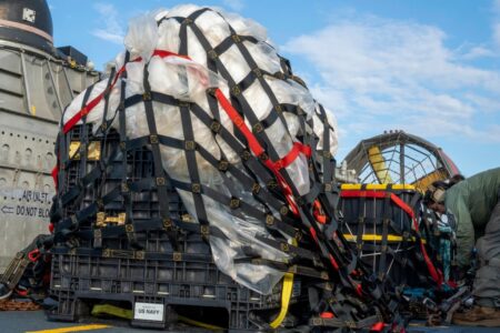 US military finishes recovering Chinese balloon from Atlantic Ocean