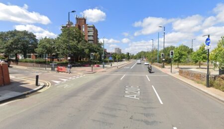 Man dies after motorcycle ploughs into pedestrians in London