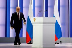 Putin diverts from speech to call LGBTQ+ rights ‘corrupt Western values’