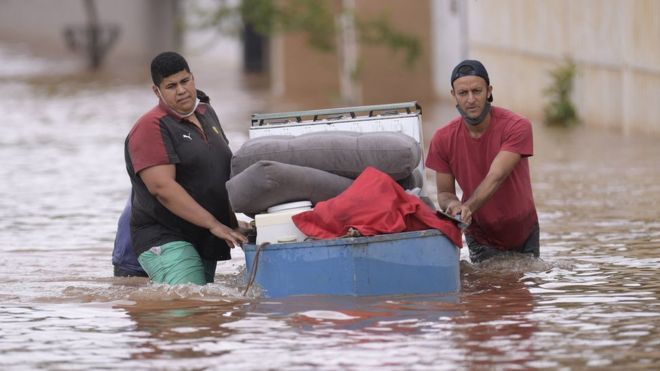 Deadly storms strike Brazilian coast leaving dozens dead