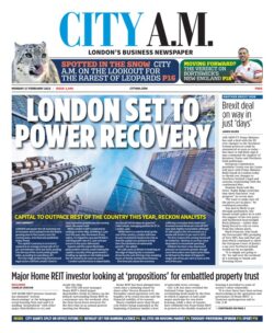 City AM - London set to power recovery