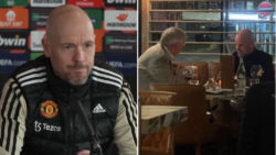 Erik ten Hag reveals details of his dinner meeting with Sir Alex Ferguson