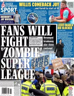 Sport Express - Fans will fight zombie super league 