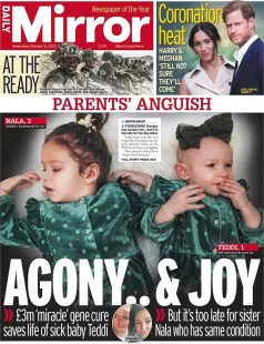 Daily Mirror – Agony and Joy 