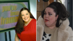 lisa riley presenting youve been framed pictured beside a photo of her as mandy in emmerdale rDg6Ft - WTX News Breaking News, fashion & Culture from around the World - Daily News Briefings -Finance, Business, Politics & Sports News
