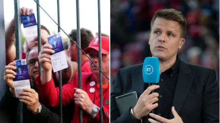 Jake Humphrey issues on-air apology to Liverpool fans over BT Sport’s Champions League final coverage