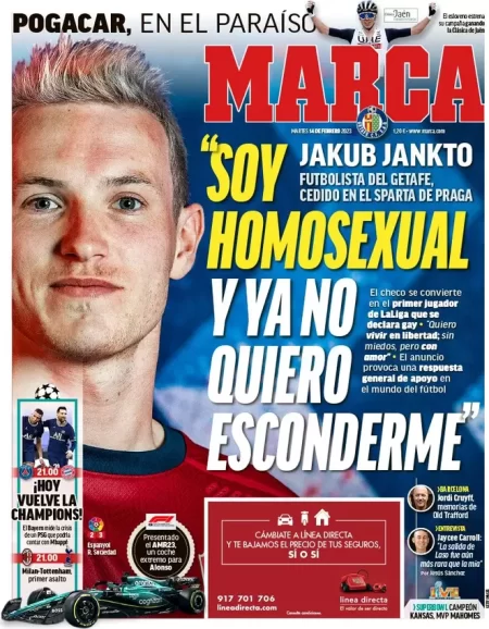 Getafe’s Jakub Jankto makes history: Becomes first player in LaLiga to publicly come out as gay