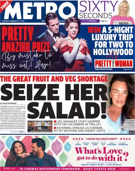 Metro - Seizer her salad