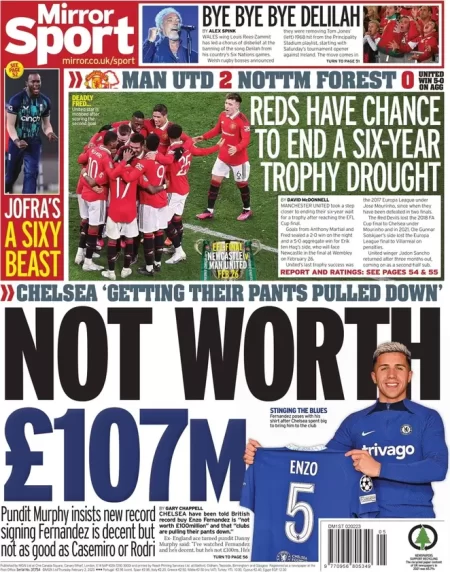 Mirror Sport – Not worth £107M 