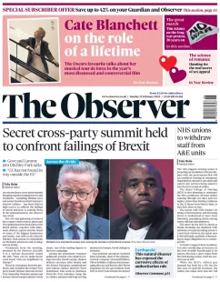 The Observer - Secret cross-party summit held to confront Brexit failings