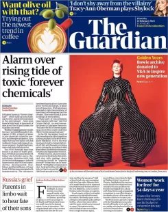 The Guardian – Alarm of rising tide of toxic ‘forever chemicals’ 