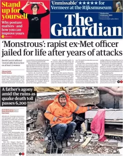 The Guardian- ‘Monsterous’ rapist ex-Met officer jailed for life after years of attacks 