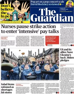 The Guardian – Nurses pause strike action to enter ‘intensive’ pay talks 