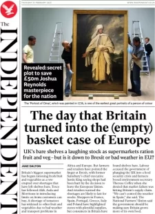 The Independent – The day that Britain turned into the (empty) basket of Europe 