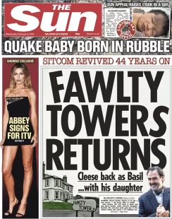 The Sun – Fawlty Towers returns