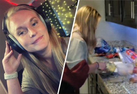 Twitch streamer makes sandwiches to battle sexism in gaming