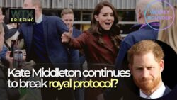 Princess Kate breaks royal protocol?